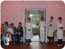 Die Krankenschwestern und Pflegerinnen
