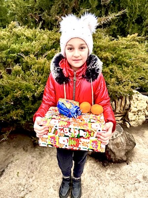 Weihnachtspäckchen für Kinder in der Ukraine